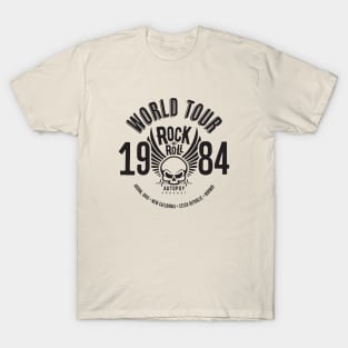 Rock-n-Roll Autopsy Podcast '84 World Tour T-Shirt